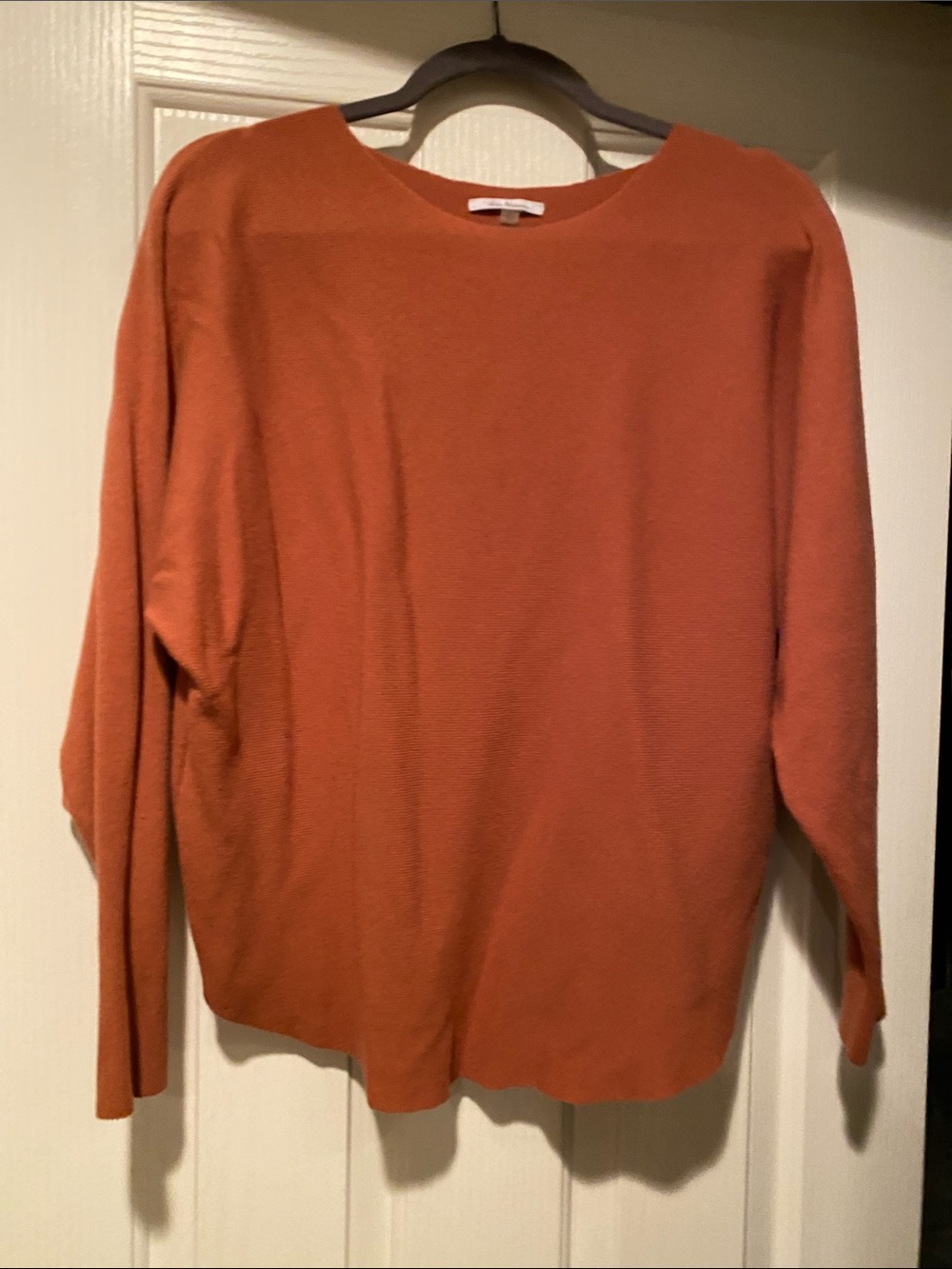 Classic Crewneck Sweater - Rust Orange